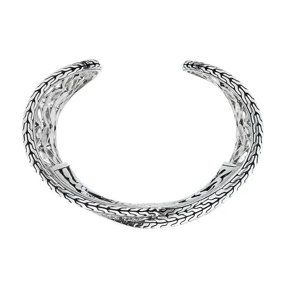 John Hardy Batu Kawung 18K & Sterling Cuff | Purple Creek